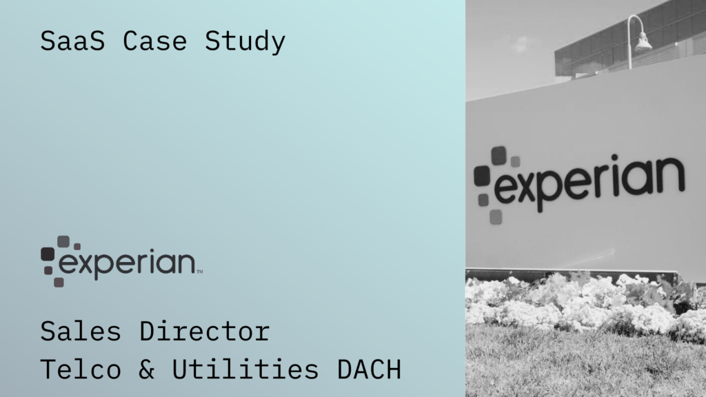 Driving Growth in DACH: How Innovex Secured a Strategic Sales Director for Experian’s Telco & Utilities Vertical